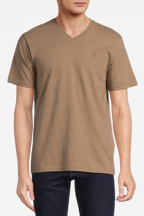 DS_JONATHAN V-NECK TEE TIMBER WOLF TIMBER WOLF 1