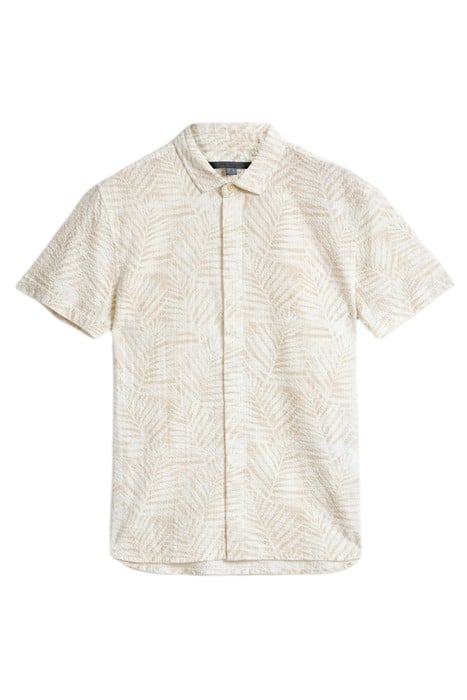 LOREN SHORT SLEEVE SHIRT IN PALM PRINT S TERRA 2