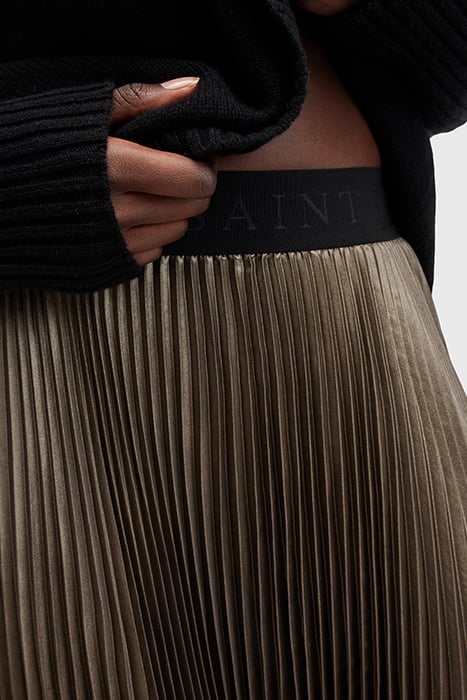 PHIA METALLIC SKIRT METALLIC GOLD 6