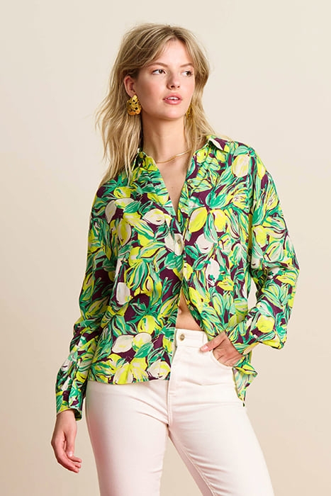 BLOUSE - MILLY LEMON TREE MULTI COLOUR 1