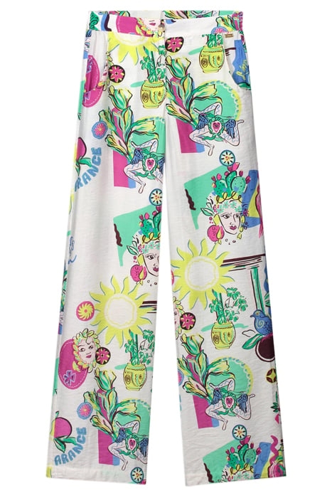 PANTS - SICILIAN LOVE MULTI COLOUR 3