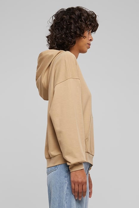 LADIES LIGHT TERRY OVERSIZED HOODIE UNIONBEIGE 7