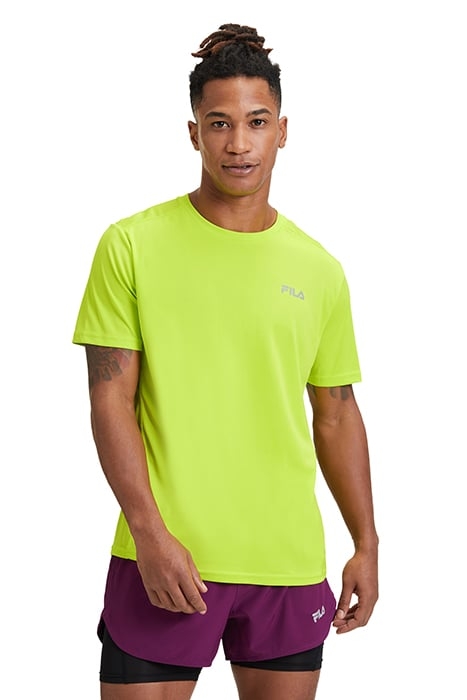 RELLANO RUNNING TEE ACID LIME 1