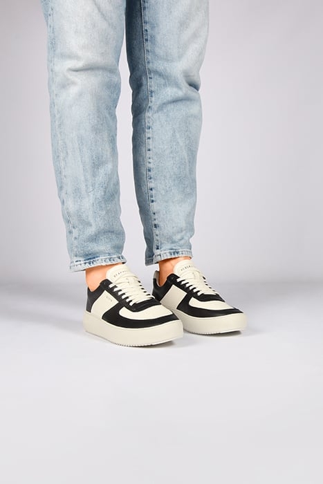 MARLY - BL223 WHITE BLACK - SNEAKER (LOW) WHITE BLACK 3