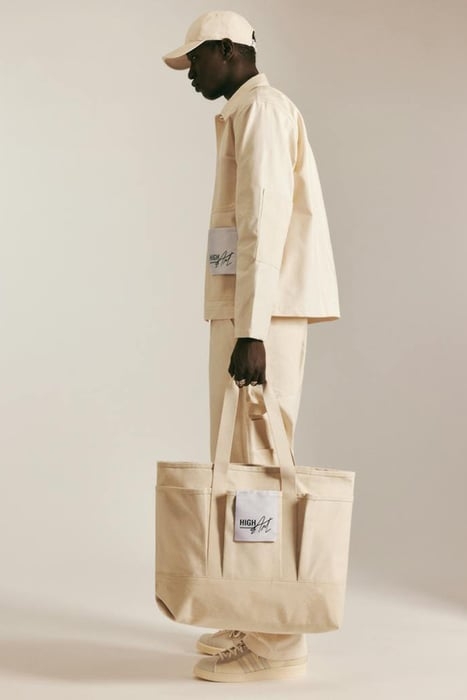 HIGHSNOBIETY – HIGHART CANVAS BALL UNISEX CAP OFF-WHITE 3