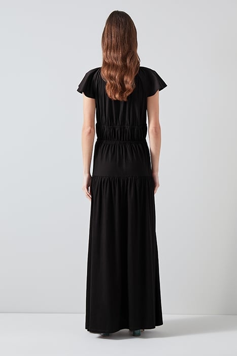 CARLA MIDI MAXI DRESS BLACK 2
