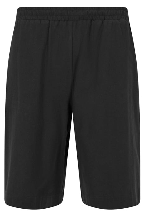 WIDE CREPE SHORTS BLACK 4