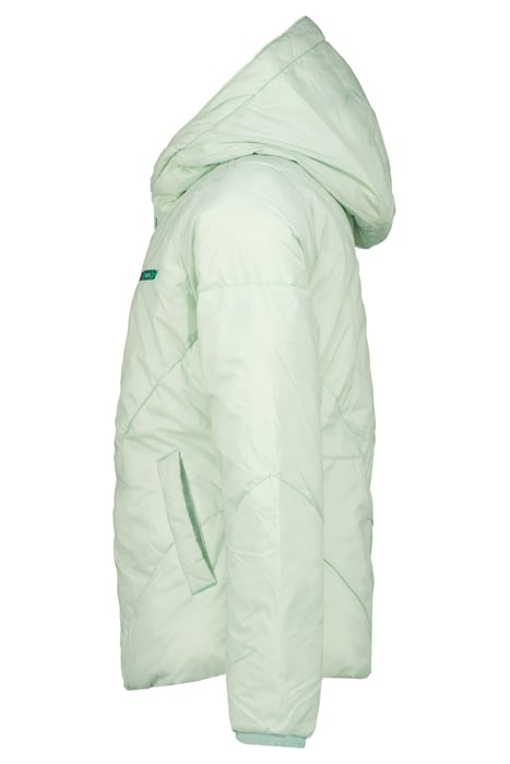 GIRLS LAYAN JACKET OUTDOOR LIGHT GREEN BLUE 3