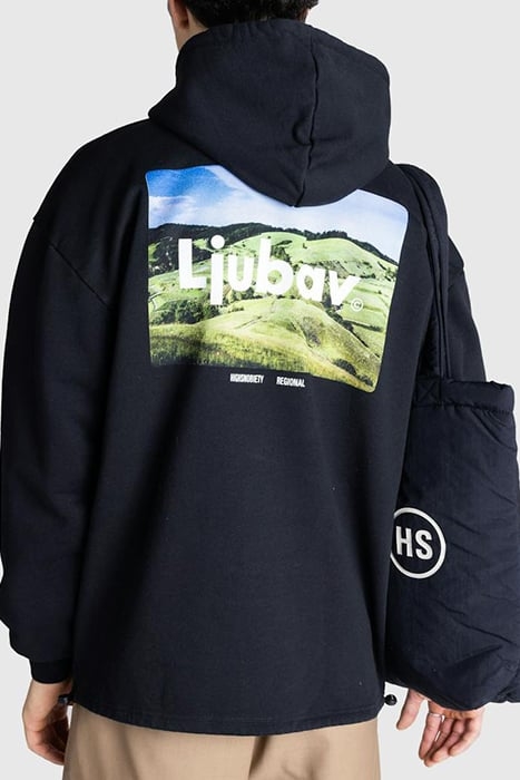 LJUBAV X HIGHSNOBIETY – HOODIE BLACK 3
