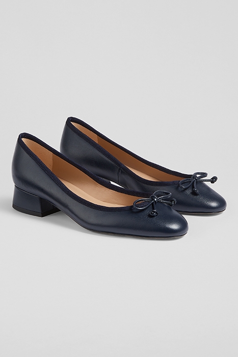 AURELIE BALLERINA SHOES NAVY 2