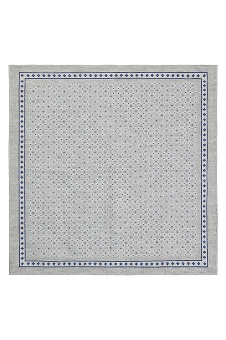 GREY GRAPHIC POCKET SQUARE 2