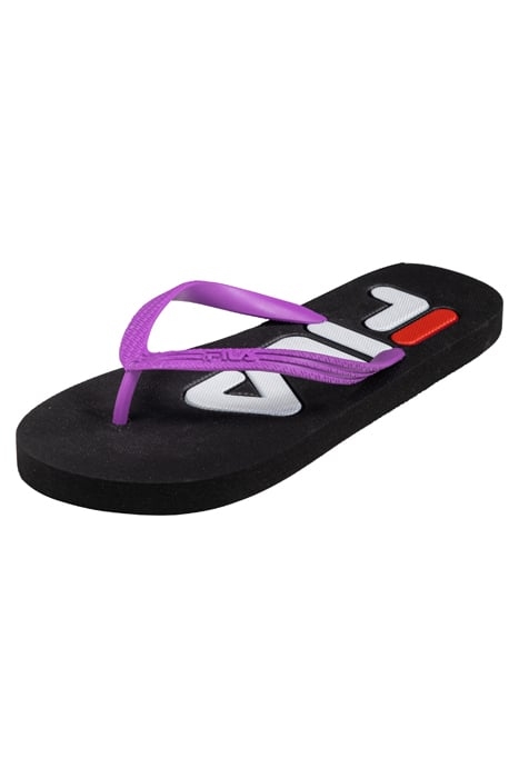 TROY SLIPPER WMN BLACK-CHIVE BLOSSOM 2