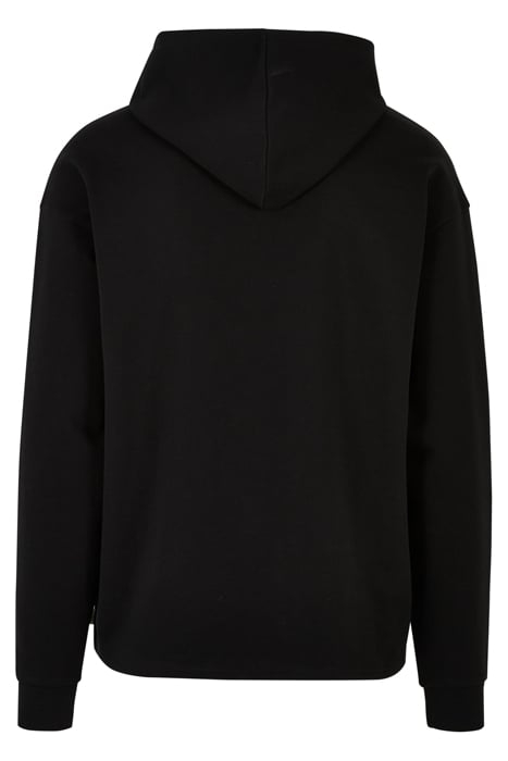 ORGANIC LOOSE HOODY BLACK 5