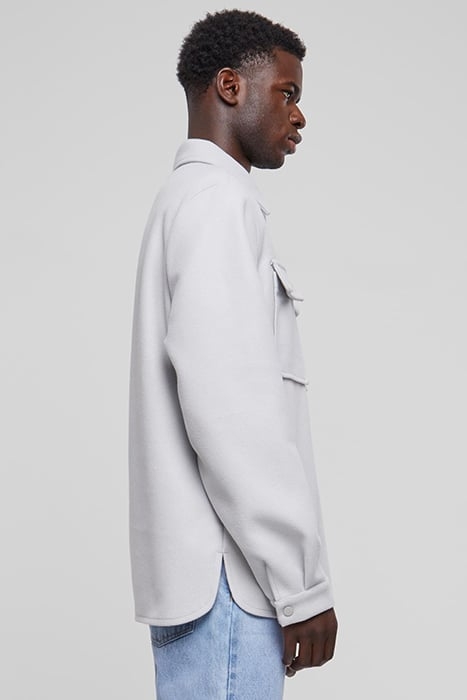 PLAIN OVERSHIRT LIGHTASPHALT 7