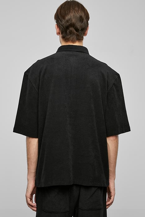 BOXY TOWEL SHIRT BLACK 2