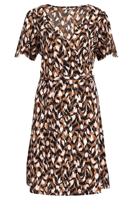 DRESS MIDI RUST BROWN 4