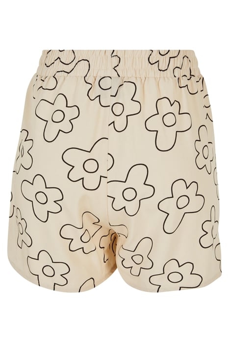 LADIES AOP VISCOSE RESORT SHORTS SOFTSEAGRASSFLOWER 5