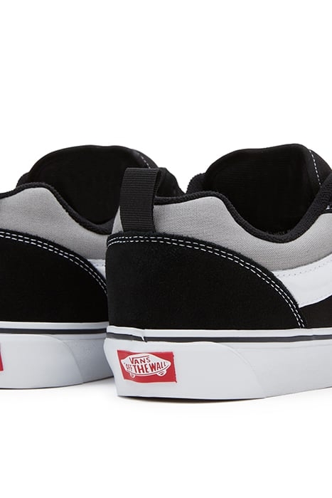 KNU SKOOL JUMBO VANS BLACK/WHITE 8