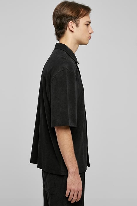 BOXY TOWEL SHIRT BLACK 7