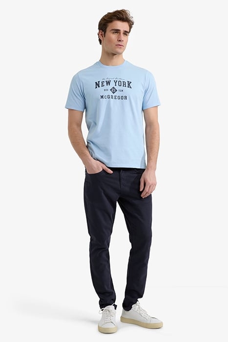 NEW YORK T-SHIRT LIGHT BLUE 2