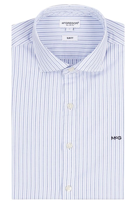 STRIPE SHIRT MEDIUM BLUE 6