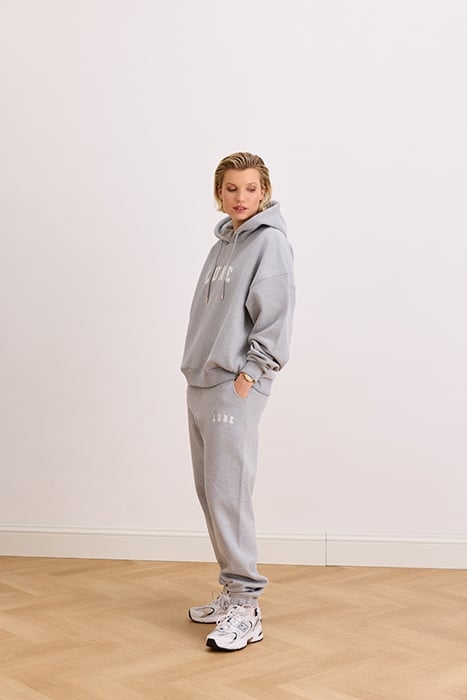 ZOE LOGO PANTS GREY MELANGE 2