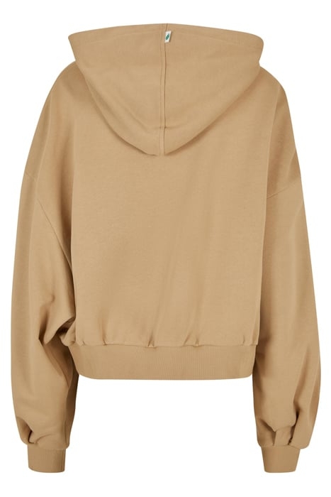 LADIES ORGANIC OVERSIZED TERRY HOODY UNIONBEIGE 5