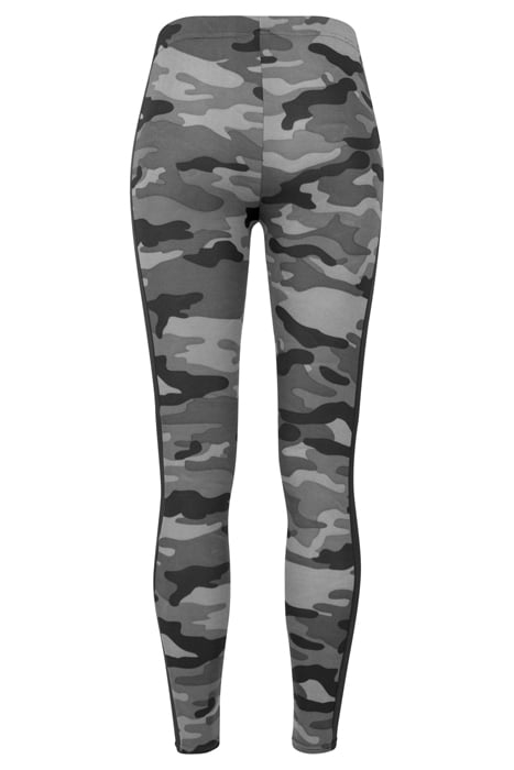 LADIES CAMO STRIPE LEGGINGS DARKCAMO/BLK 4