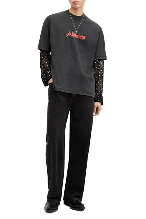 DAMIENZ SS CREW WASHED BLACK 5