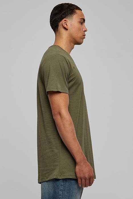 SHAPED LONG TEE OLIVE 8