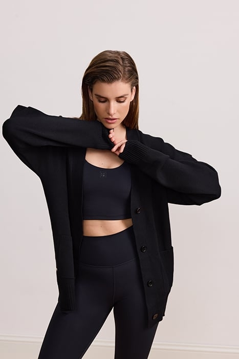 OLLY CARDIGAN BLACK 1