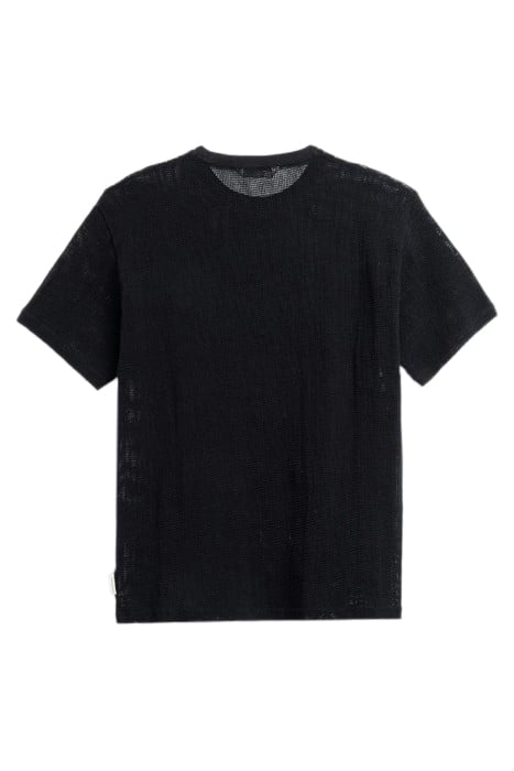 HIGHSNOBIETY HS05 – PIGMENT DYED MESH T-SHIRT BLACK 4