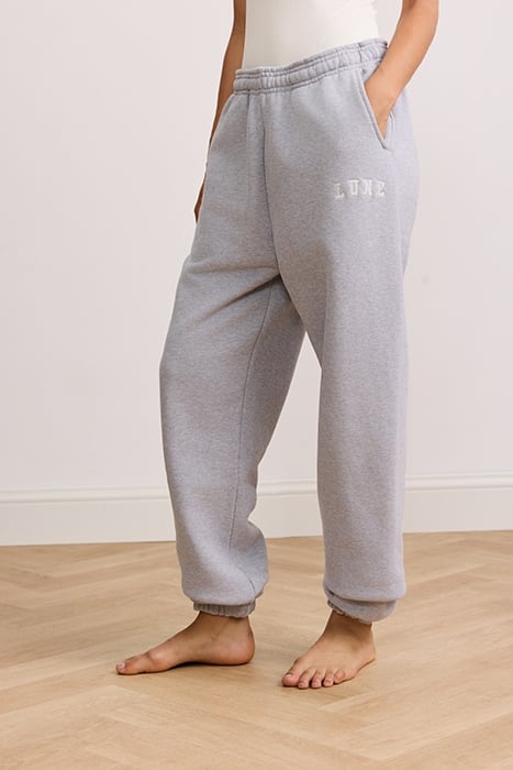 ZOE LOGO PANTS GREY MELANGE 1