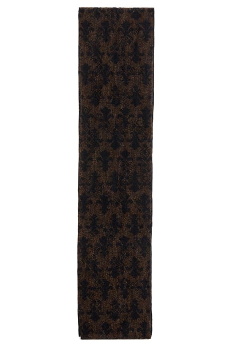 VIGO SCARF - ABSTRACT GOTHIC PATTERN SCARF OLD BARK 1