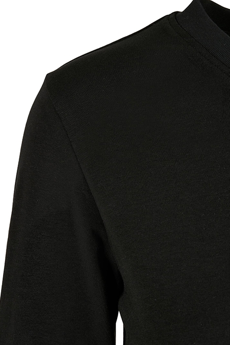 LADIES ORGANIC CROPPED LONGSLEEVE BLACK 7