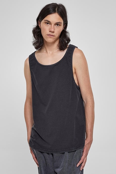 HEAVY OVERSIZED ACID WASH TANK BLACK 1