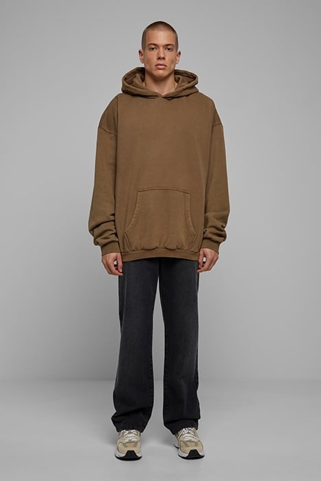 ACID WASHED HOODY SUMMEROLIVE 3