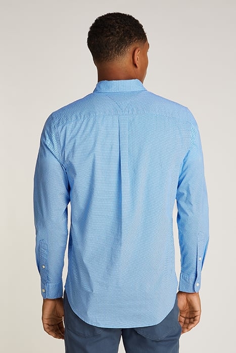 FLEX POPLIN REGULAR FIT CASUAL SHIRT NIGHT SKY BLUE 2