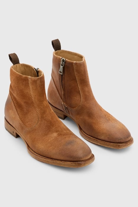 FLEETWOOD ZIP BOOT SEPIA BROWN 1