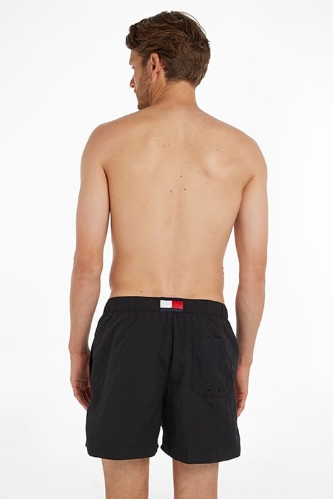 BEACHWEAR SHORT REGULAR FIT, SWIM SHORT BLACK 2