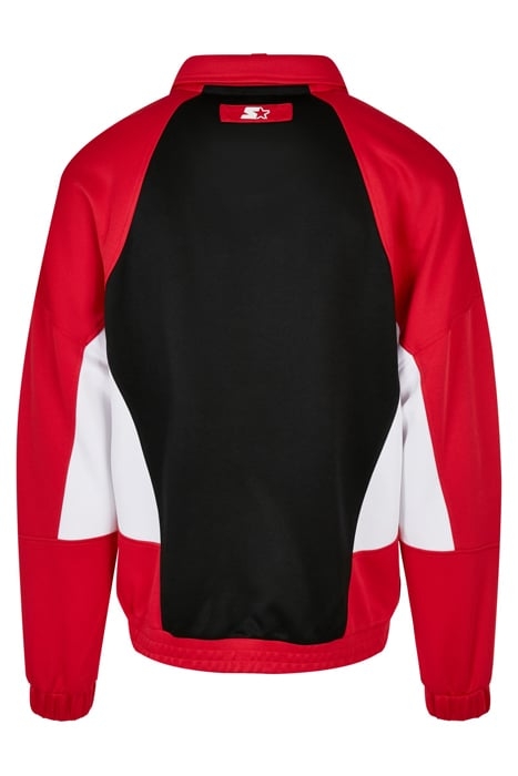 STARTER LASER TRACK JACKET BLACK/CITYRED/WHITE 4