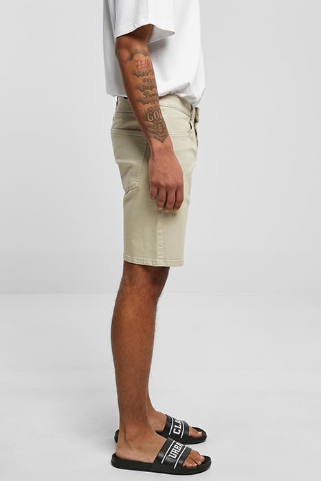 RELAXED FIT JEANS SHORTS RAW WASHED 7