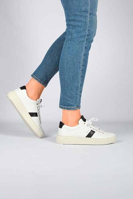 RYDER - BL220 WHITE BLACK - SNEAKER (LOW) WHITE BLACK 2