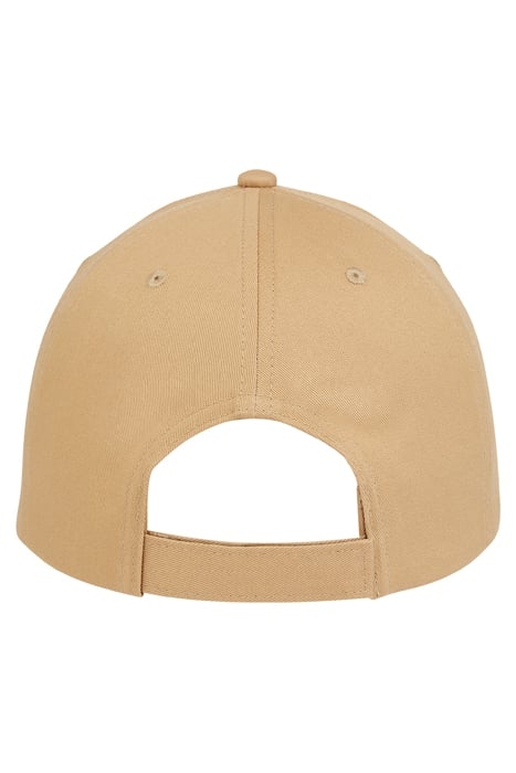 TJW LINEAR LOGO 6 PANEL CAP NATURAL KHAKI 2