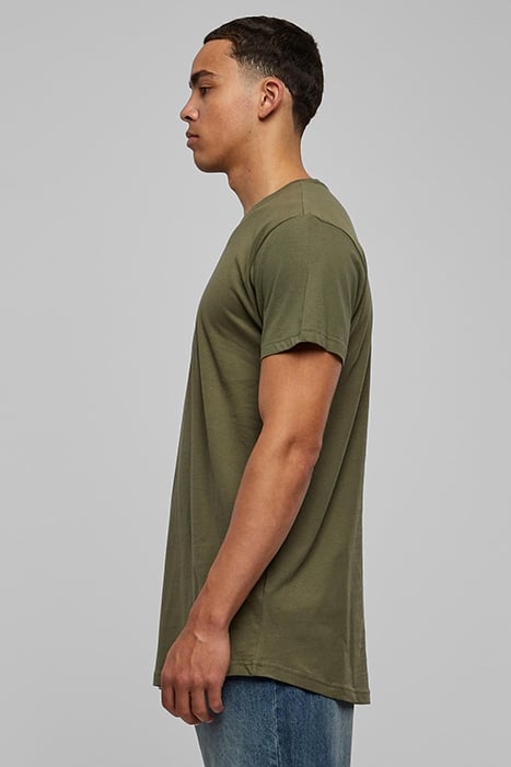 SHAPED LONG TEE OLIVE 7