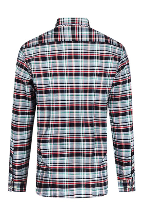 SUMMER CHECK SHIRT NAVY 2