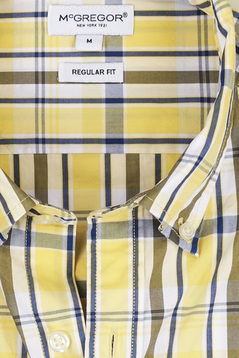 SUMMER CHECK SHIRT LEMON YELLOW 8
