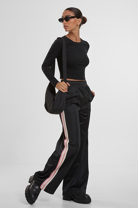 LADIES ORGANIC CROPPED LONGSLEEVE BLACK 5