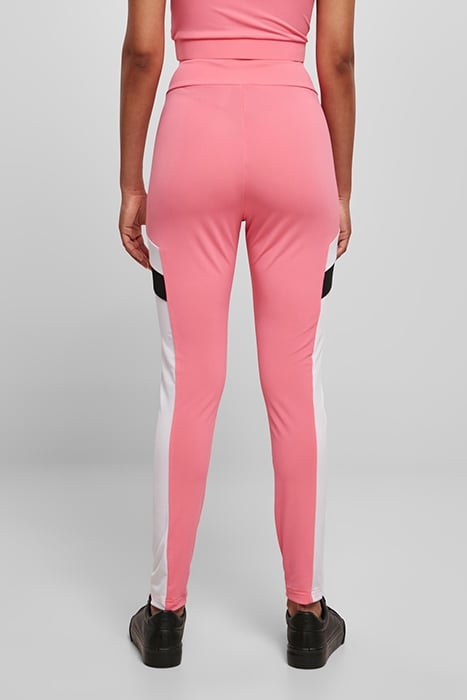 LADIES STARTER HIGHWAIST SPORTS LEGGINGS PNKGRPFRT/WHT/BLK 2