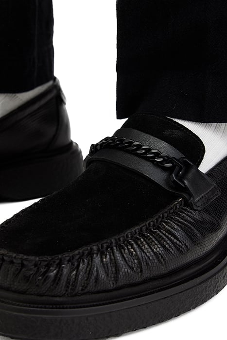 GIBBS CHAIN LOAFER BLACK 4